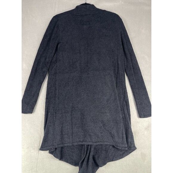 Barefoot Dreams Bamboo Chic Lite Cardigan Black Sweater Womens S/M 436 - Picture 6 of 8